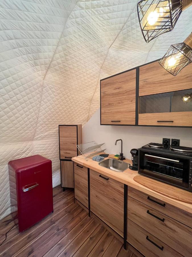 Manna Gea Glamping Domes Hotell Vónitsa Eksteriør bilde