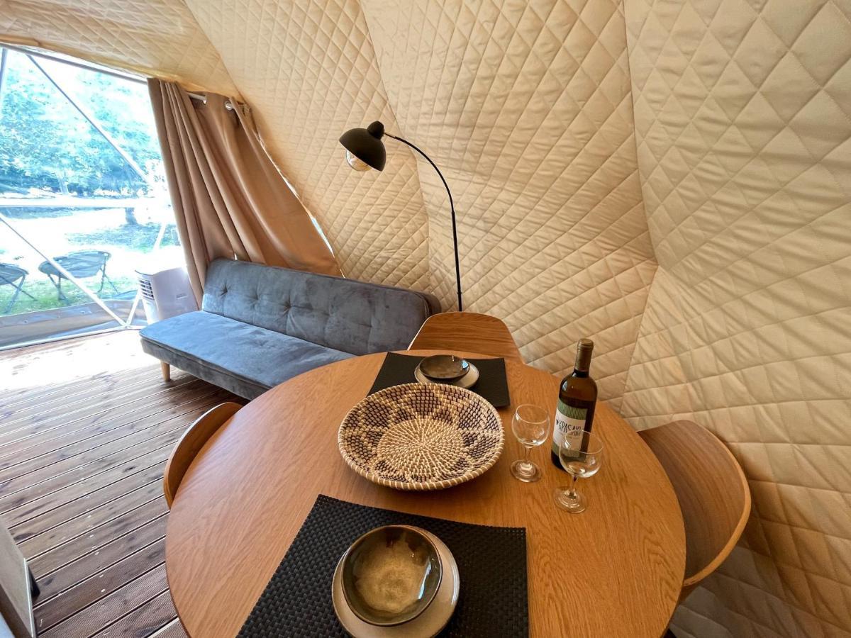 Manna Gea Glamping Domes Hotell Vónitsa Eksteriør bilde