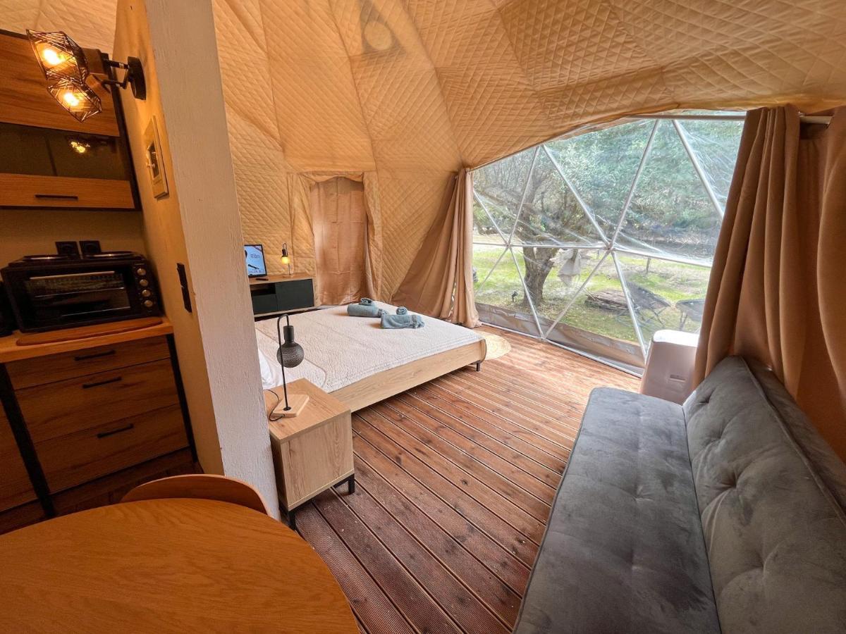 Manna Gea Glamping Domes Hotell Vónitsa Eksteriør bilde