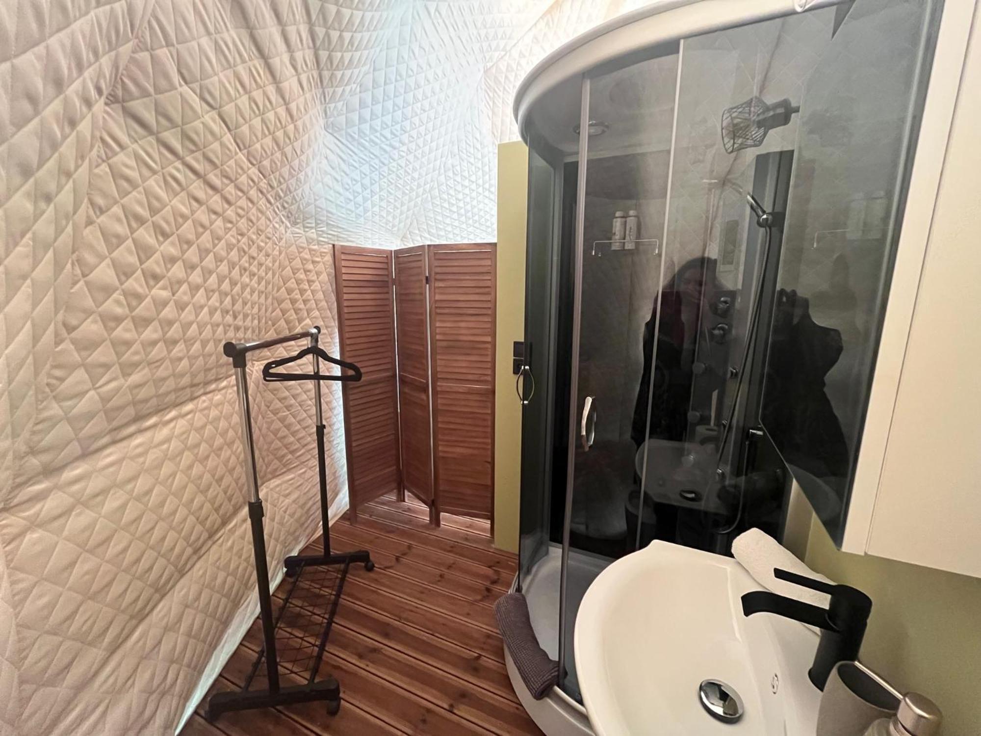 Manna Gea Glamping Domes Hotell Vónitsa Eksteriør bilde